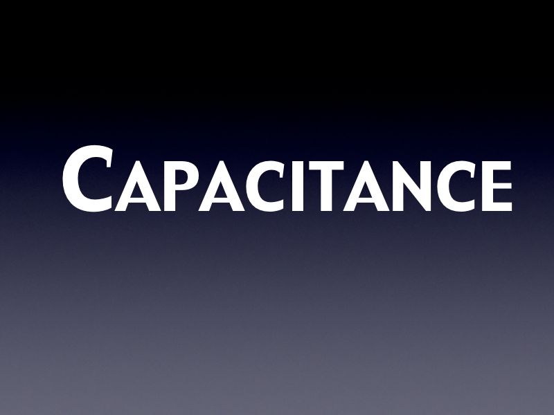 01 AP Capacitance 01.001-001